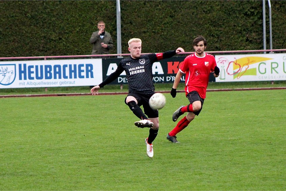 Immer volle Action: Justin Fuchs