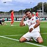 Trifft doppelt für Fortuna II: Mohammed Berrahou.