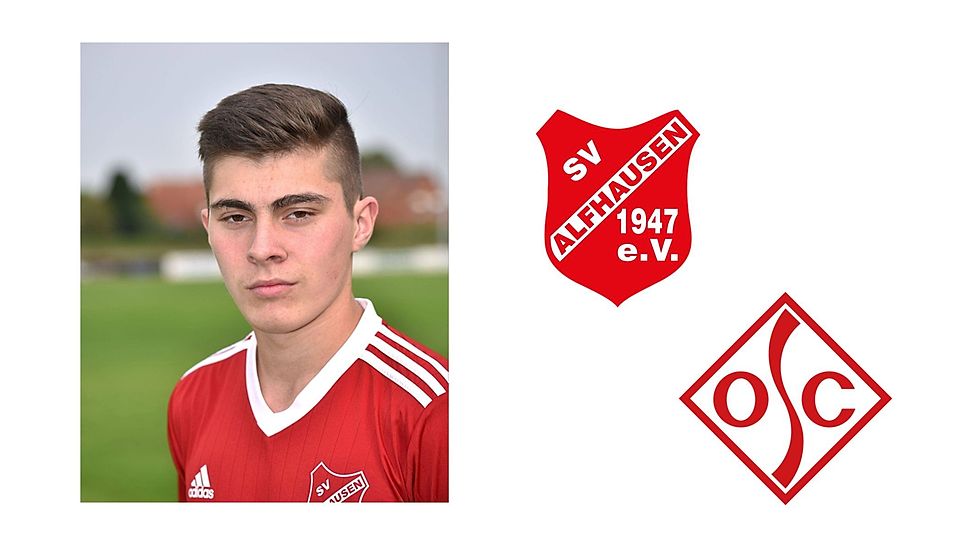 Schoss seine Mannschaft mit drei Treffern ins Pokalfinale: Alfhausens Karl-Moritz Fettkenhauer.