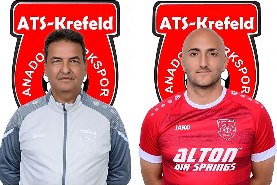 Trainer Bülent Gürkaya (l.) und Stürmer Samed Yesil.