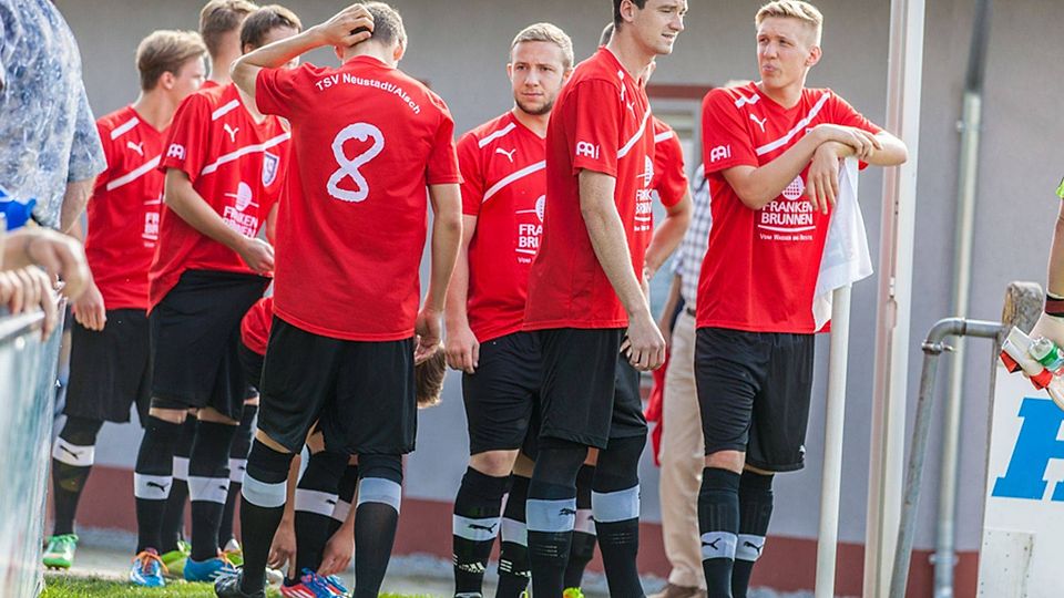 Müssen sich auf einen neuen Teammanager einstellen: die Landesligakicker des TSV Neustadt/Aisch. F: Will