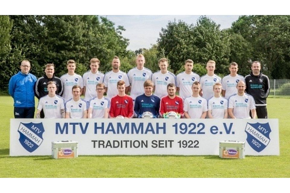 Der MTV Hammah II, hier noch mit Ex-Trainer Jörg Zakrzewski, belegt einen hervorragenden zweiten Rang.