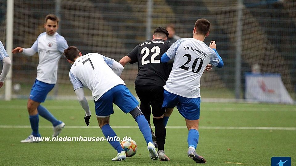 Der Türk. FC Hattersheim und die SG Bremthal trennen sich im Topspiel mit einem 5:5.
