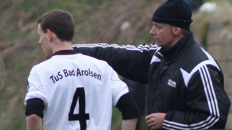 Uwe Schäfer - Trainer des TuS Bad Arolsen - spielte mit seinem Team als Aufsteiger eine starke Vorrunde