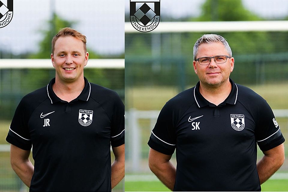 Sven Kleuskens und Johannes Rankers trainieren ALigist Viktoria Winnekendonk. Sven Kleuskens und Johannes Rankers trainieren ALigist Viktoria Winnekendonk.