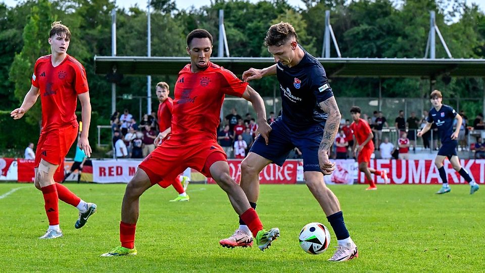 Die Bayern-Amateure zeigten gegen Haching eine starke Leistung