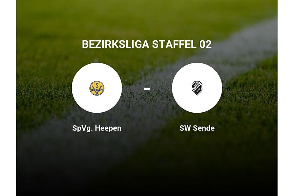 SpVg. Heepen gegen SW Sende