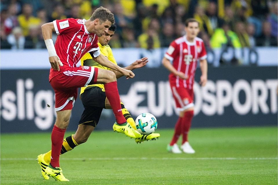 Der FC Bayern und Borussia Dortmund treffen im Supercup aufeinander. dpa / Marius Becker