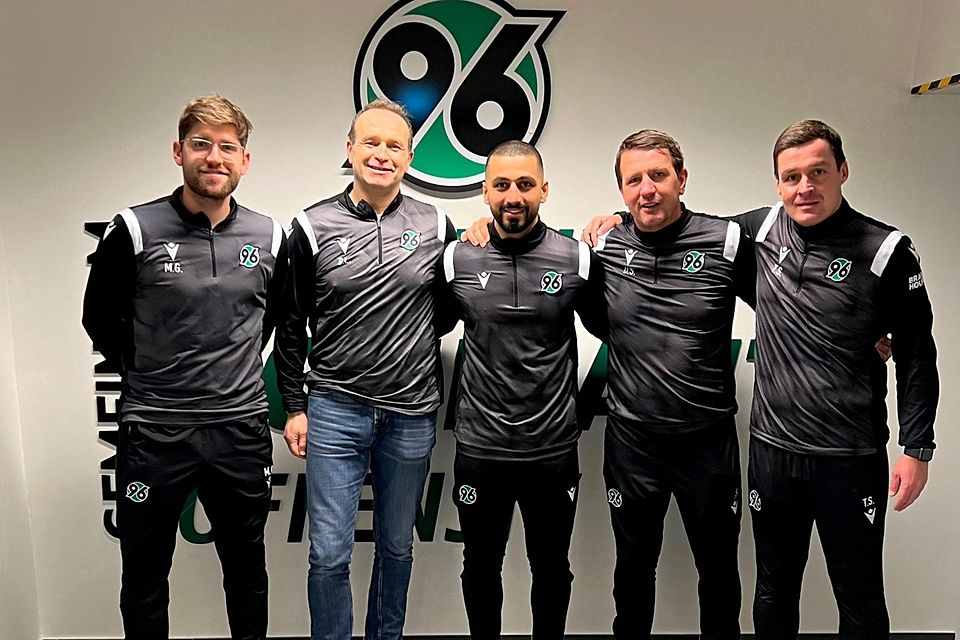 Auch bei der U19 und U23 von Hannover 96 bekam Walburgkirchens Co-Spielertrainer bereits Eindrücke 