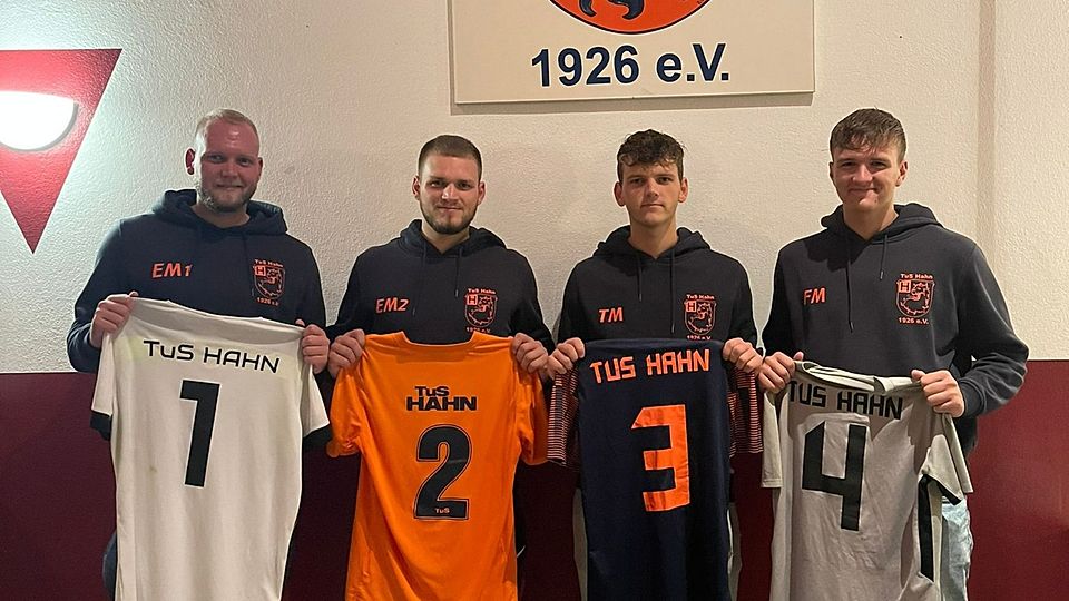 Die vier Brüder (von links nach rechts): Erik, Eike, Tom und Finn Michalik.