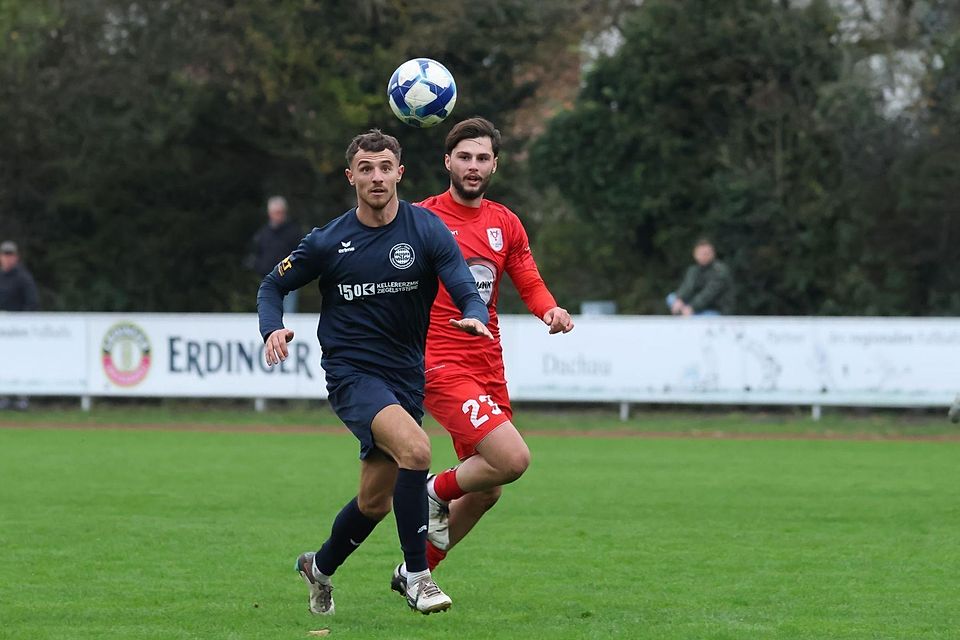 Semir Gracic (l.) wechselte Anfang des neuen Jahres vom SC Oberweikertshofen zum TSV Landsberg und ist jetzt schon wieder weg.