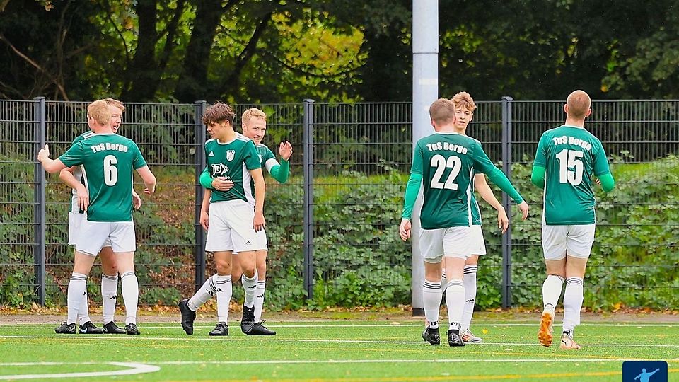 Jubel im Lager des TUS Berge - Archiv-Foto - 