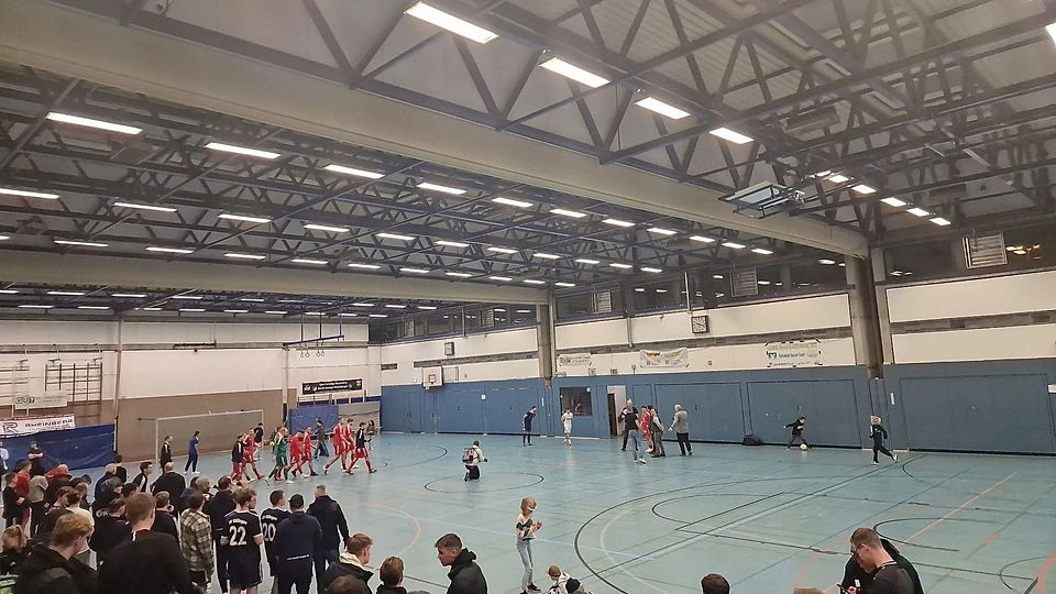 Concordia Rheinberg gewinnt die Hallenstadtmeisterschaft. 