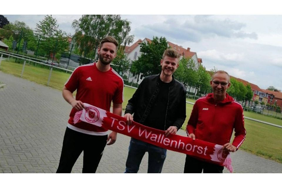 Neuzugang: Jan Recker (Mitte) +++ Foto: TSV Wallenhorst