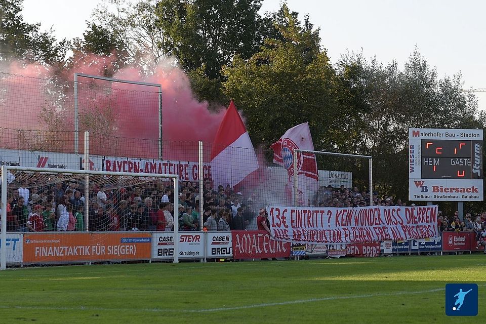 Volles Haus in Hankofen, als im September die Profireserve des FC Bayern zu Gast war.