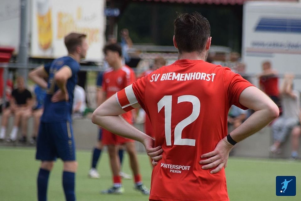 Der SV Biemenhorst II musste sich der DJK Rhede geschlagen geben.