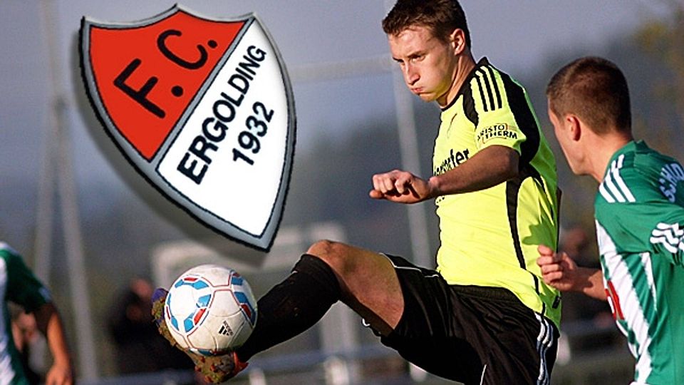 Daniel Treimer im Landesliga-Einsatz für den FC Ergolding. F: Wagner