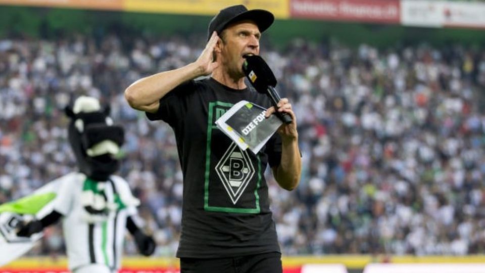 Torsten Knippertz ist inzwischen eine Stadionsprecher-Legende bei Borussia Mönchengladbach.