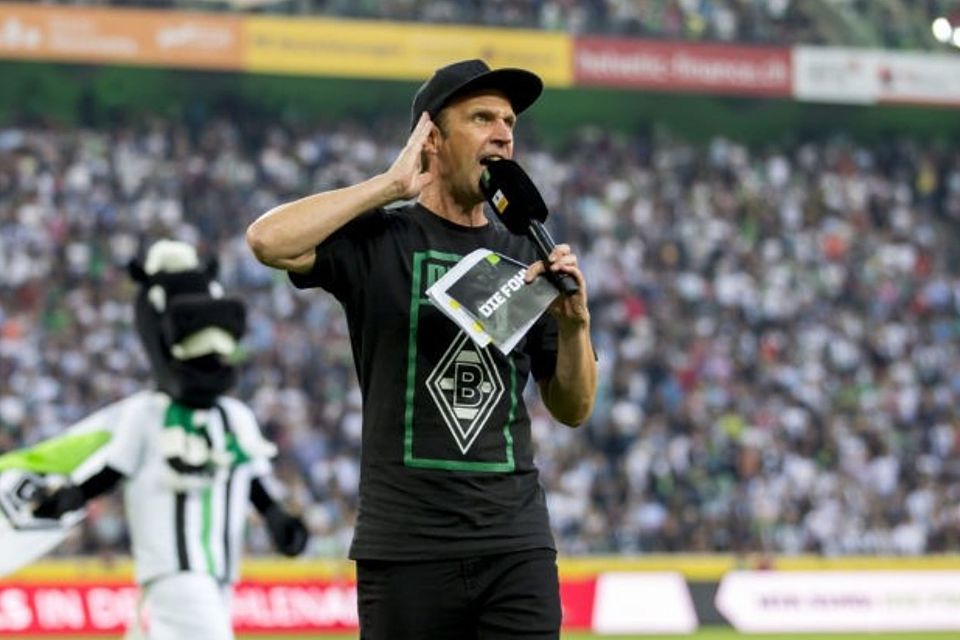 Torsten Knippertz ist inzwischen eine Stadionsprecher-Legende bei Borussia Mönchengladbach. Torsten Knippertz ist inzwischen eine Stadionsprecher-Legende bei Borussia Mönchengladbach.