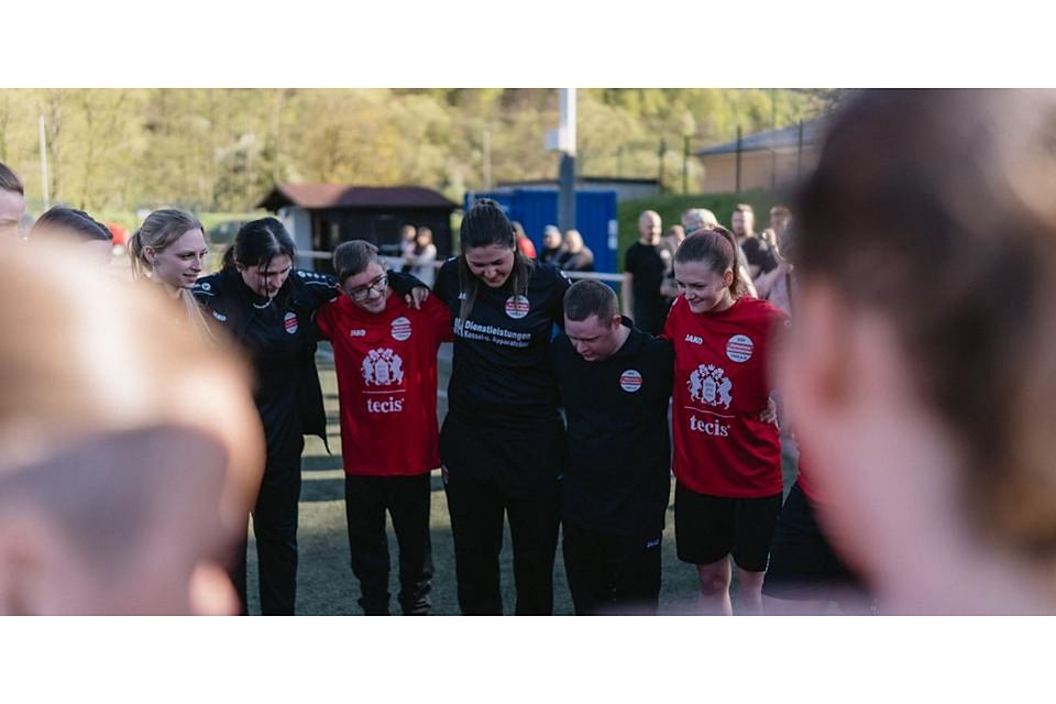 Vorgelebte Inklusion: Der SSV Sechshelden und die Lebenshilfe Dillenburg kooperieren. © Annabell Klein
