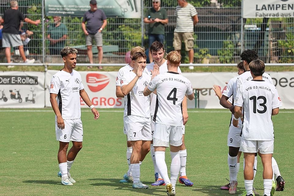 Beim VfB 03 Hilden wird umgebaut.