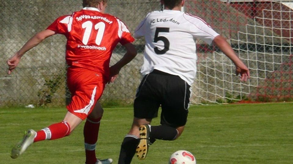 Lededorn`s Moral ist ungebrochen. Der erste Punkt soll her.  Foto: Stern