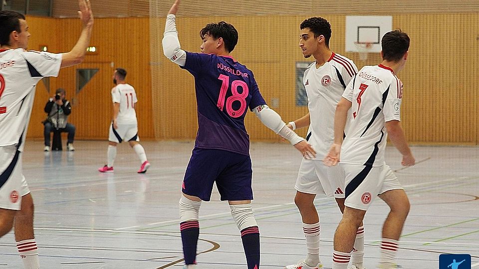 Gute Laune in Düsseldorf. 