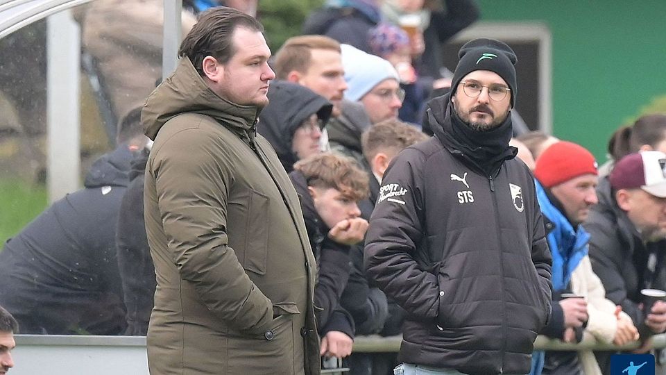 Steffen Schieck (r.) hört nach der Runde auf. Sein derzeitiger Co-Trainer Niklas Kissel (l.) wird sein Nachfolger als Chefcoach.