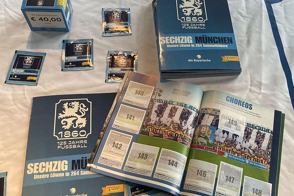 Löwen zum Verstickern – TSV 1860 bringt Panini-Album raus - FuPa