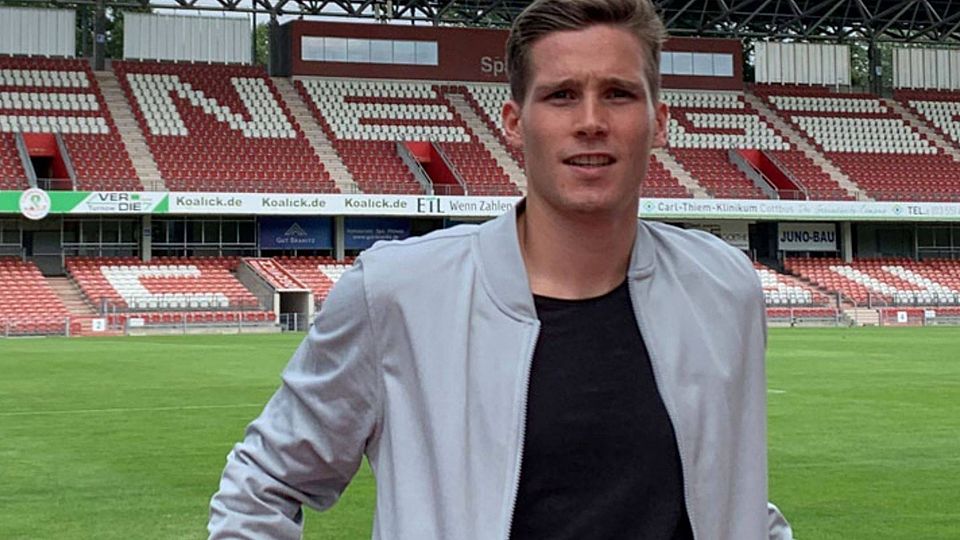 Axel Borgmann, Neuzugang beim FC Energie Cottbus, kommt von der VVV-Venlo.