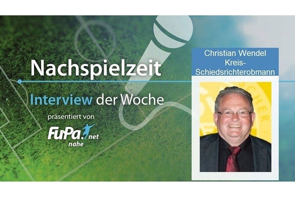 Im FuPa-Interview der Woche: Christian Wendel, Schiedsrichterobmann Kreis Bad Kreuznach. Foto: Ig0rZh – stock.adobe/SWFV