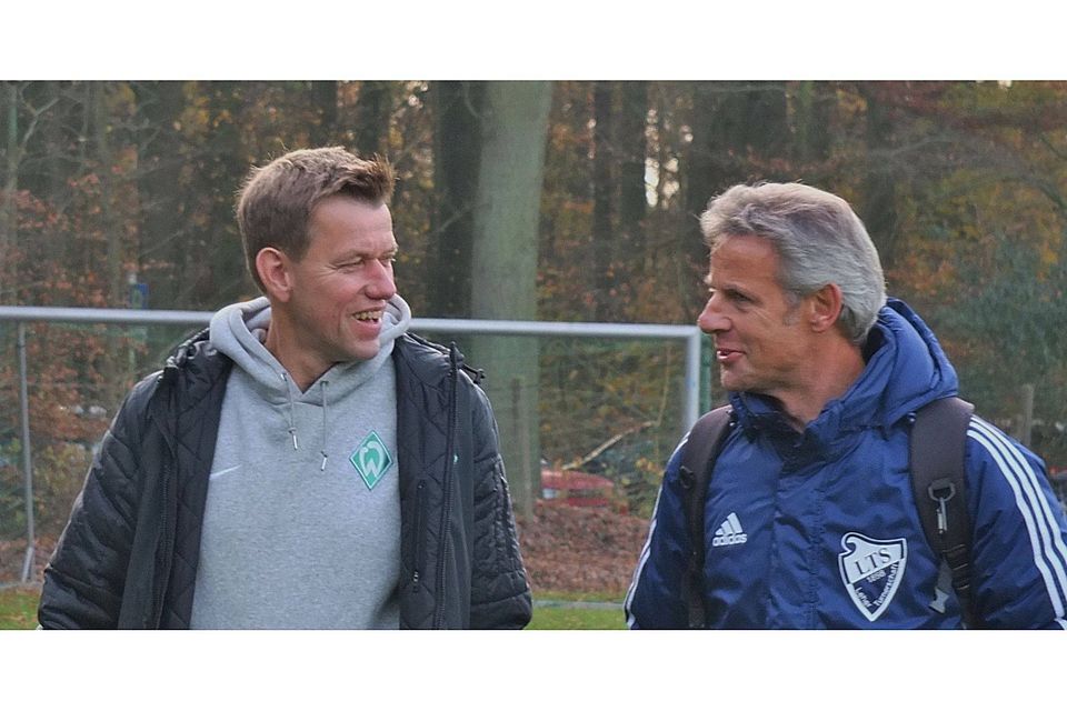 Werder-Trainer Andreas Ernst muss jede Woche neue Spieler in seine Mannschaft einbauen, LTS-Coach Uwe Steinlein kann auf Stabilität setzen. Foto: Volker Schmidt