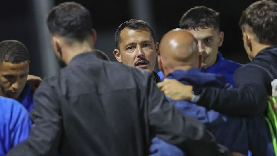Hummetroths Trainer Tino Lagator sieht eine gute Stimmung im Team des SV Hummetroth.