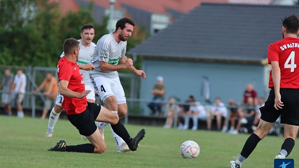 Angreifer Maximilian Nitzl lieferte einen engagierten Auftritt und erzielte zwei Treffer.