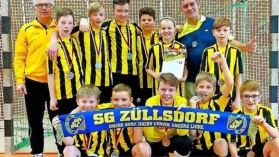 Die D-Junioren der SG Züllsdorf. Foto: Oliver Voigt