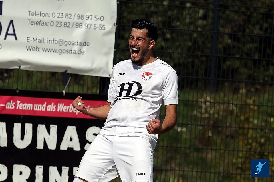 Ahlens Yasin Acar erzielte gegen den SV Dorsten-Hardt seinen zweiten Dreierpack der laufenden Saison