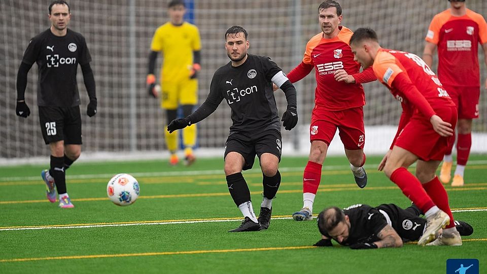 "David" Plattling wehrte sich tapfer gegen "Goliath" Hankofen.
