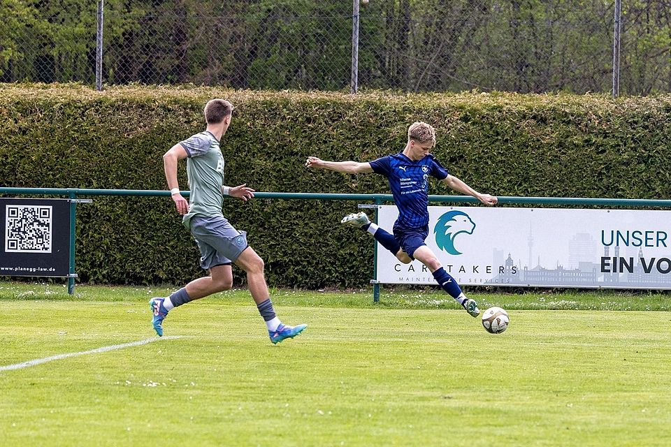 apw, Gräfelfing, Fussball, TSV Gräfelfing, Kreisliga, Leonhard Postmeyer (12), 19042026, Fotograf: Andreas Wenzel