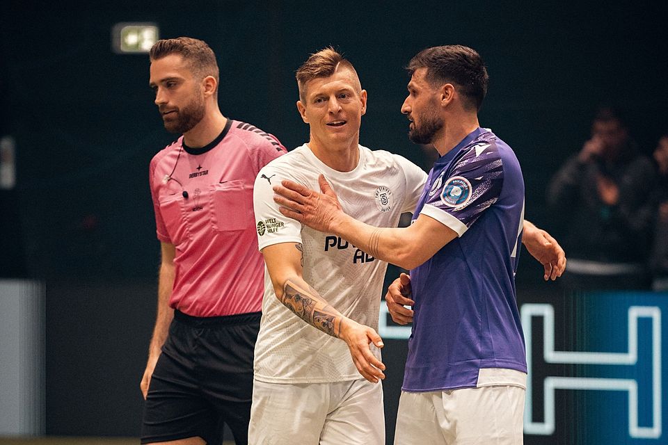 Fabian Reuter (l.) bei einem Spiel mit Toni Kroos. Fabian Reuter (l.) bei einem Spiel mit Toni Kroos.