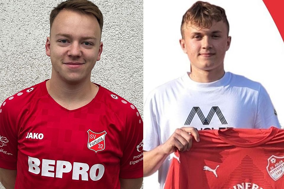 Schrödl (l.) und Jablonski schießen Fortuna zum Klassenerhalt. 