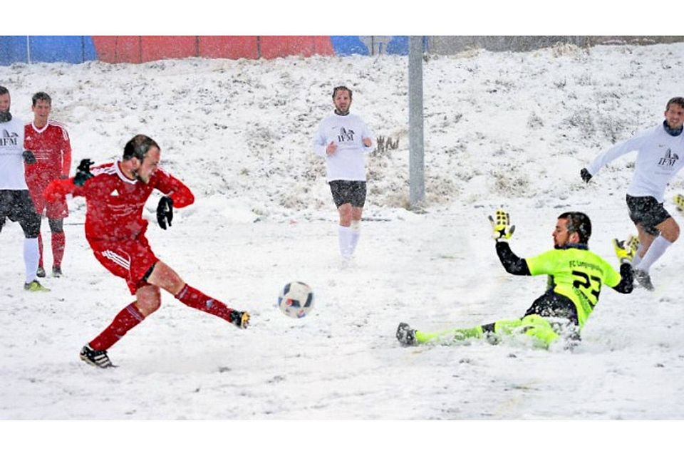 Finsinger Lukas Seeholzer zum 2:0  Foto: Beet