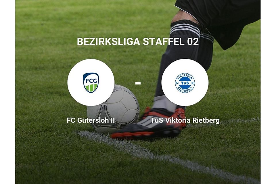 FC Gütersloh II gegen TuS Viktoria Rietberg
