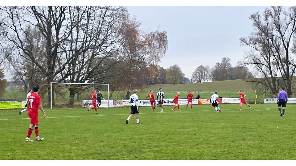 2:1: mit diesem Treffer nimmt die Erdweger Niederlage ihren Lauf