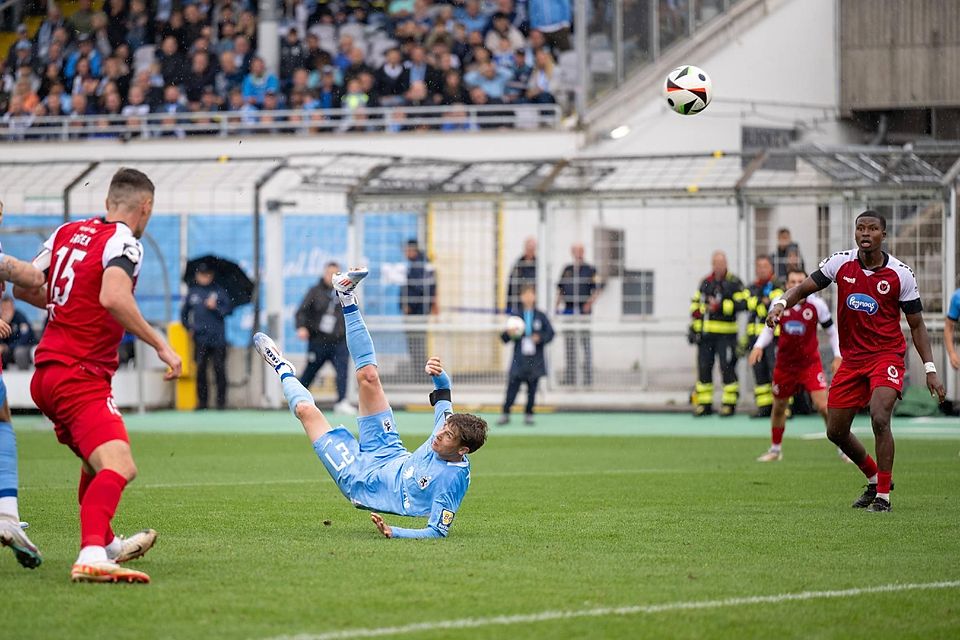 Löwen-Youngster Raphael Ott sorgte vergangenen Sonntag für den einzigen Lichtblick beim TSV 1860 München.