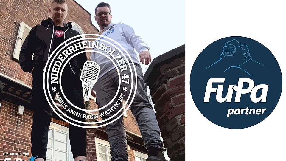 FuPa Niederrhein und der Podcast Niederrheinbolzer 47 machen gemeinsame Sache.