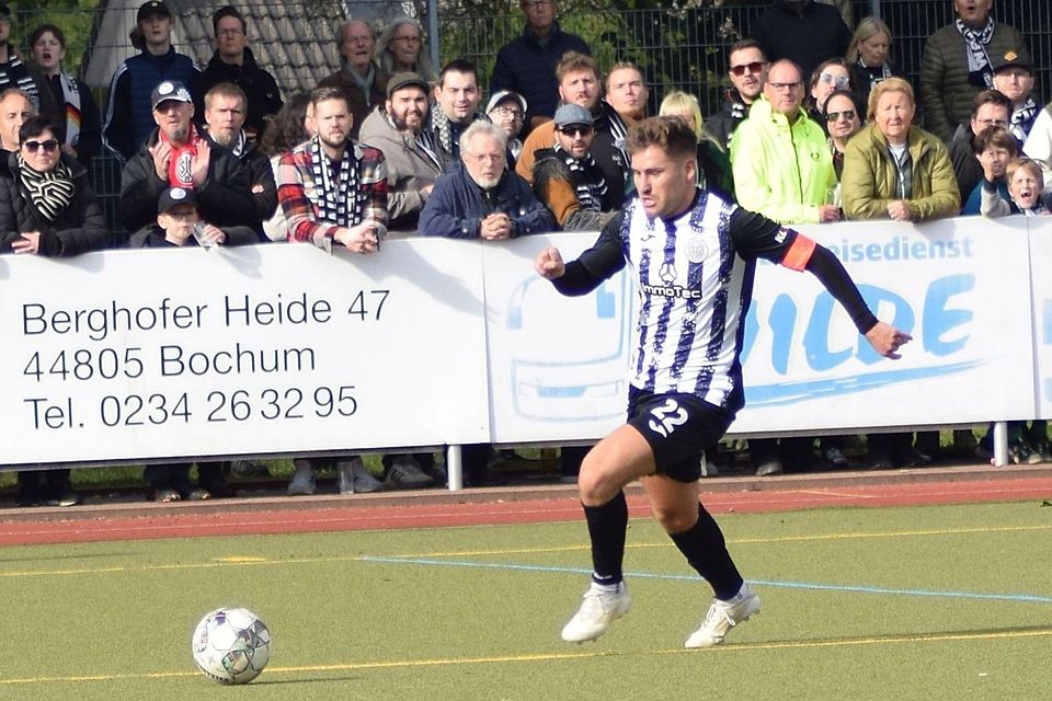 Wattenscheids Kapitän Tim Kaminski steht vor der schweren Heimaufgabe gegen den SV Schermbeck.