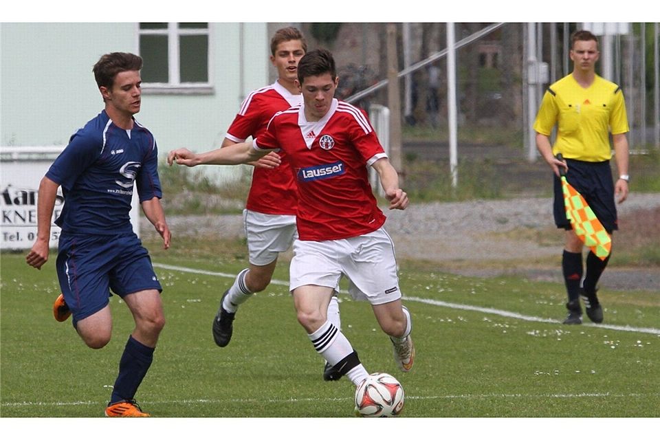 Die Chamer U19 kam mit dem 1:1 in Karlstadt noch zu einem versöhnlichem Abschluss der Landesliga-Saison.  Foto: ciw