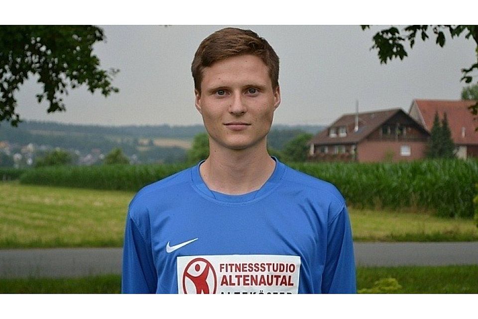 Erzielte die Attelner Führung: Andre Spottke. Erzielte die Attelner Führung: Andre Spottke.