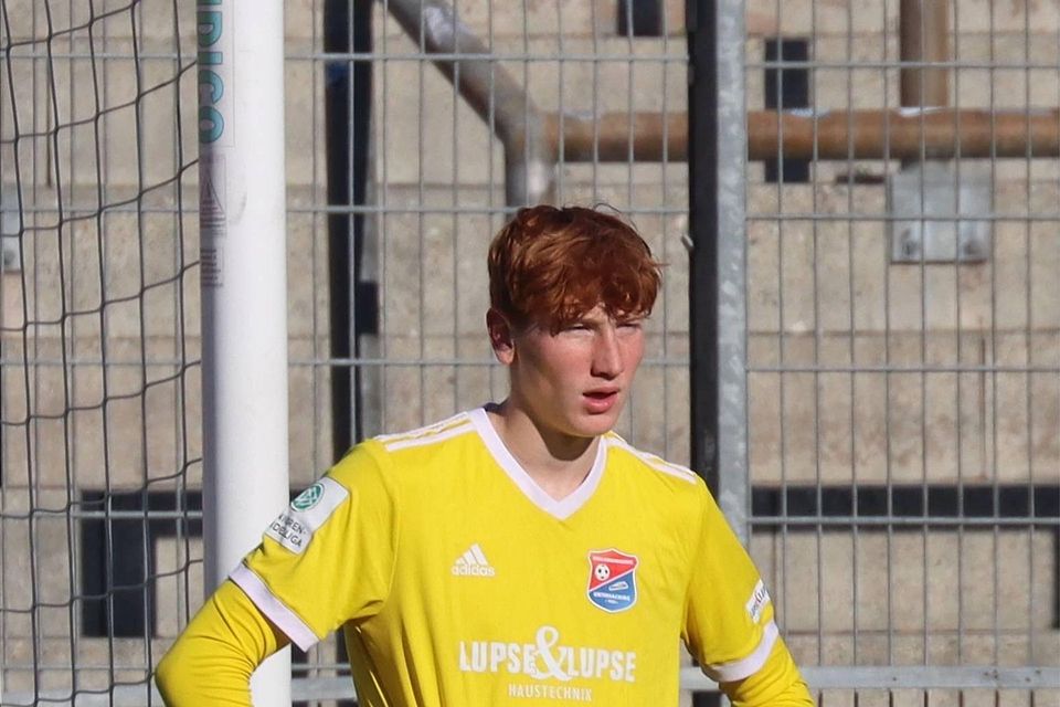 Im DFB-Trainingslager: Konstantin Heide, das 15-jährige Talent der SpVgg, ist bei der U16-Nationalmannschaft dabei.