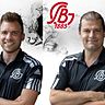 Die neuen Trainer der SG Bettringen II: Simon Kreilinger (l.) und Robin Wiedmann.